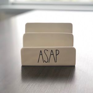 Rae Dunn ASAP File Sorter